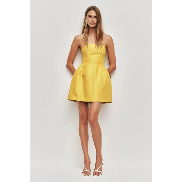 Aje Baret Strapless Mini - Dresses