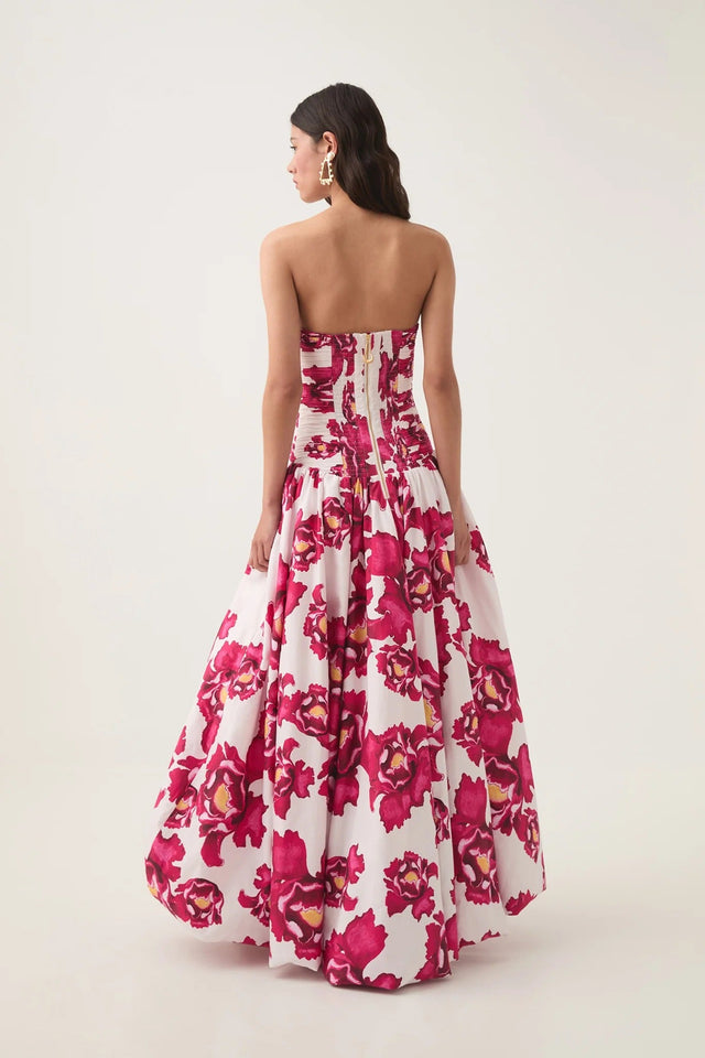Aje Behold Bubble Maxi Gown - 8 / Multi - Dresses