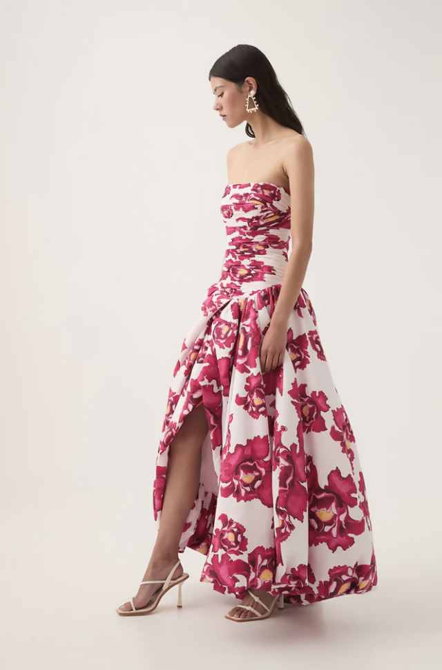 Aje Behold Maxi Dress Boldly Blooming Size 12 - Dresses