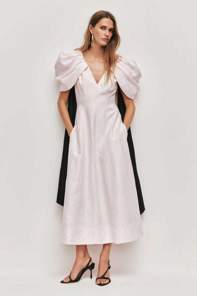 AJE Bisou Midi Dress - 8 / Multi - Dresses