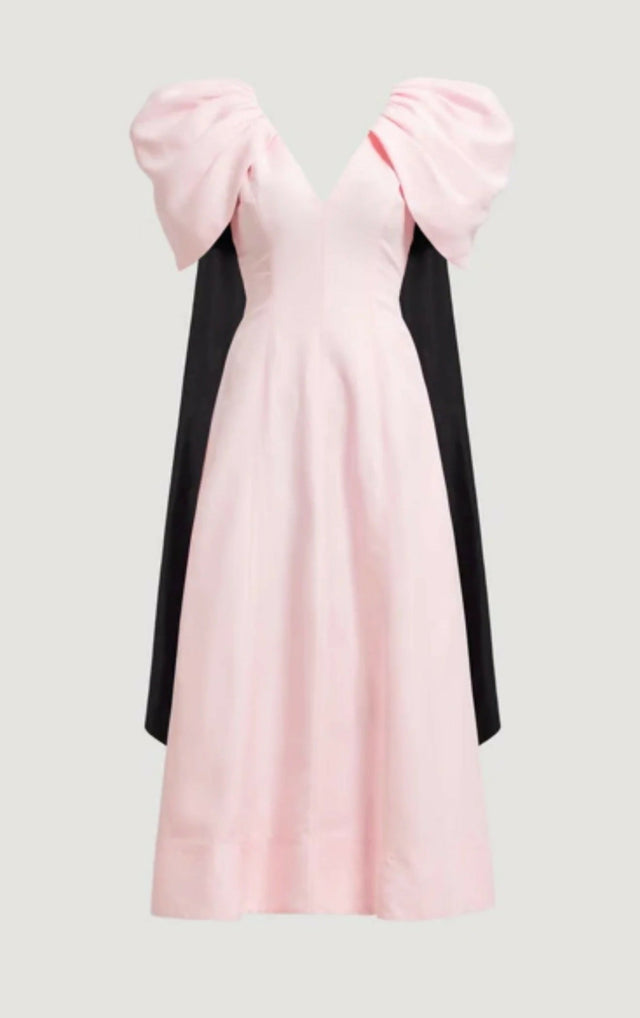 Aje Bisou Midi Dress Pastel Pink - 10 / Pink - Dresses
