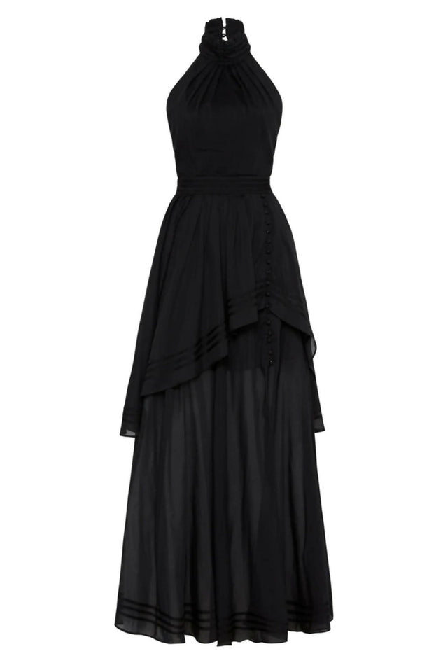 Aje Bungalow Sienna Dress Black - 12 / Black - Dresses