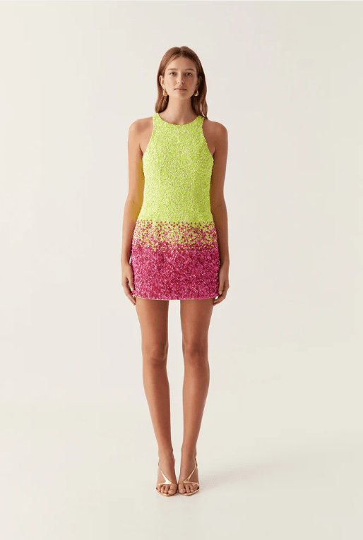 AJE - Aje Calypso Ombre Mini Dress