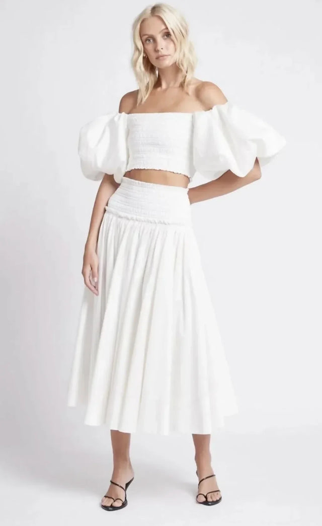 Aje Cascade White Set Size 8 - 8 / White - Outfit Sets