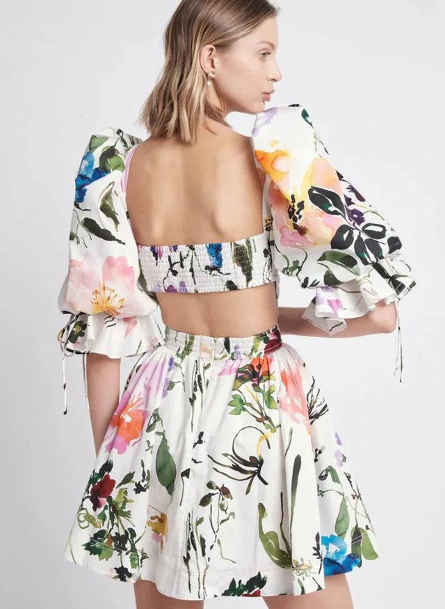 AJE - Aje Drift Puff Sleeve Mini Dress