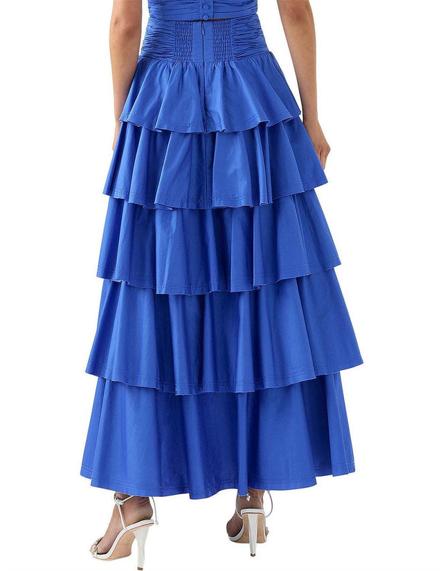 AJE - Aje Eleni Maxi Skirt & Rhythmic Frill Bodice