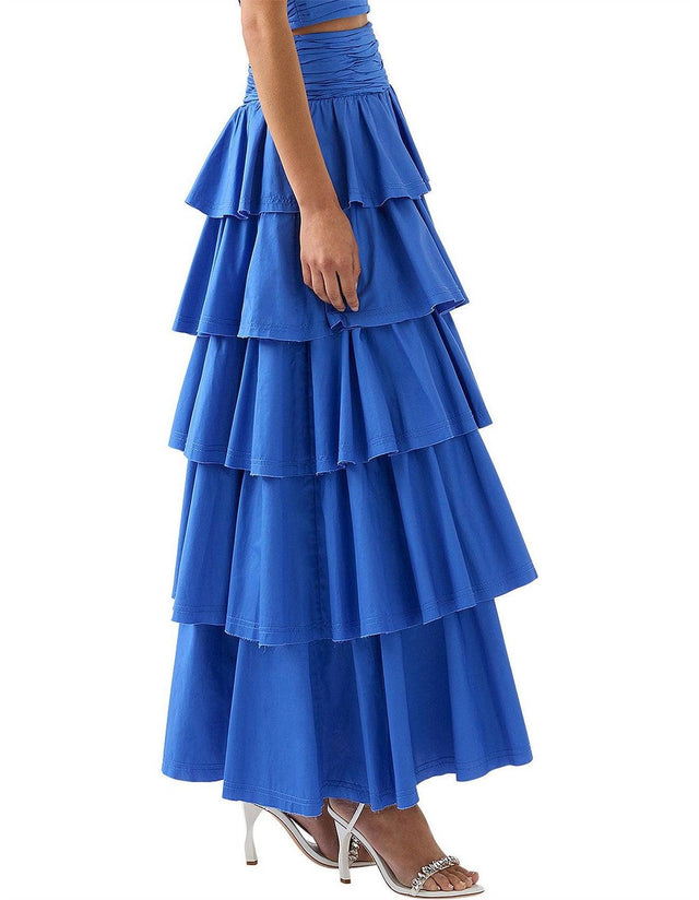 AJE - Aje Eleni Maxi Skirt & Rhythmic Frill Bodice