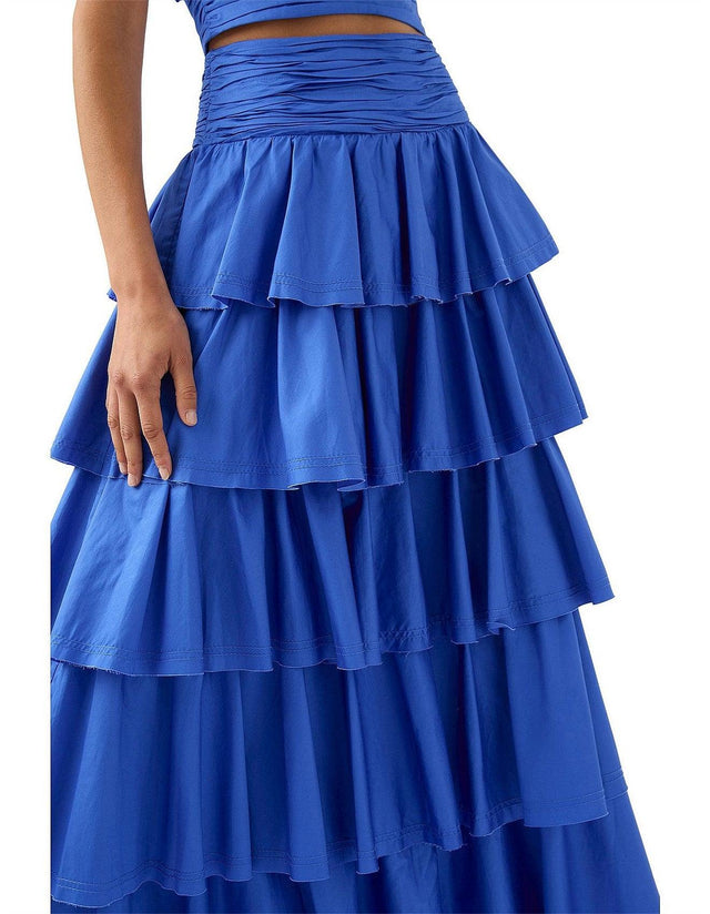 AJE - Aje Eleni Maxi Skirt & Rhythmic Frill Bodice