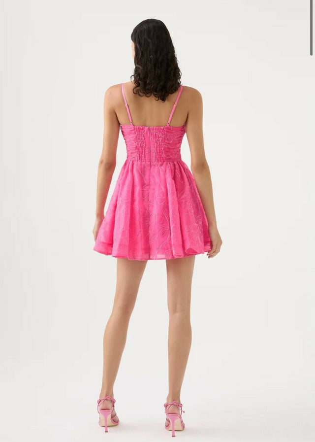 AJE - Aje Evangeline Cornelli Mini Dress