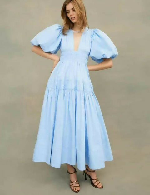 Aje Fallingwater Midi Dress - Dresses