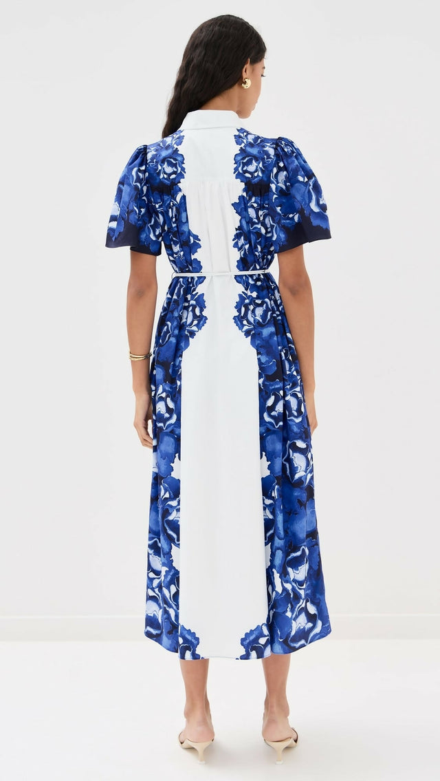Aje Fernanda Midi Dress Multi - 8 / Multi - Dresses