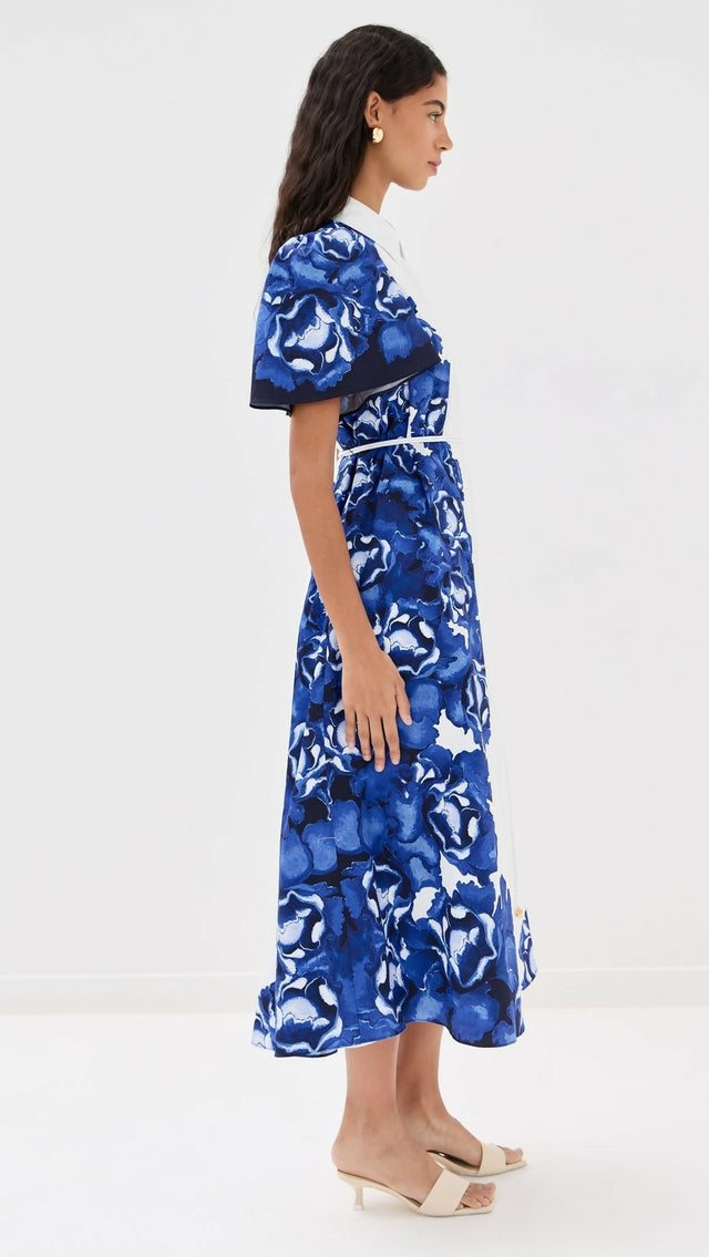 Aje Fernanda Midi Dress Multi - 8 / Multi - Dresses