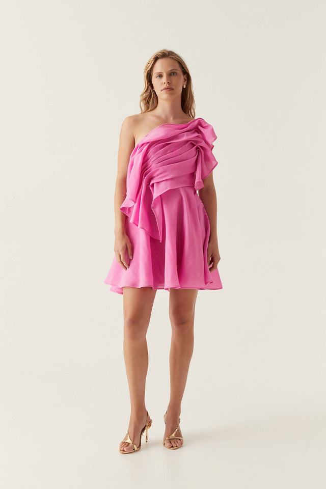 Aje Genesis Mini Dress - 8 / Pink - Dresses
