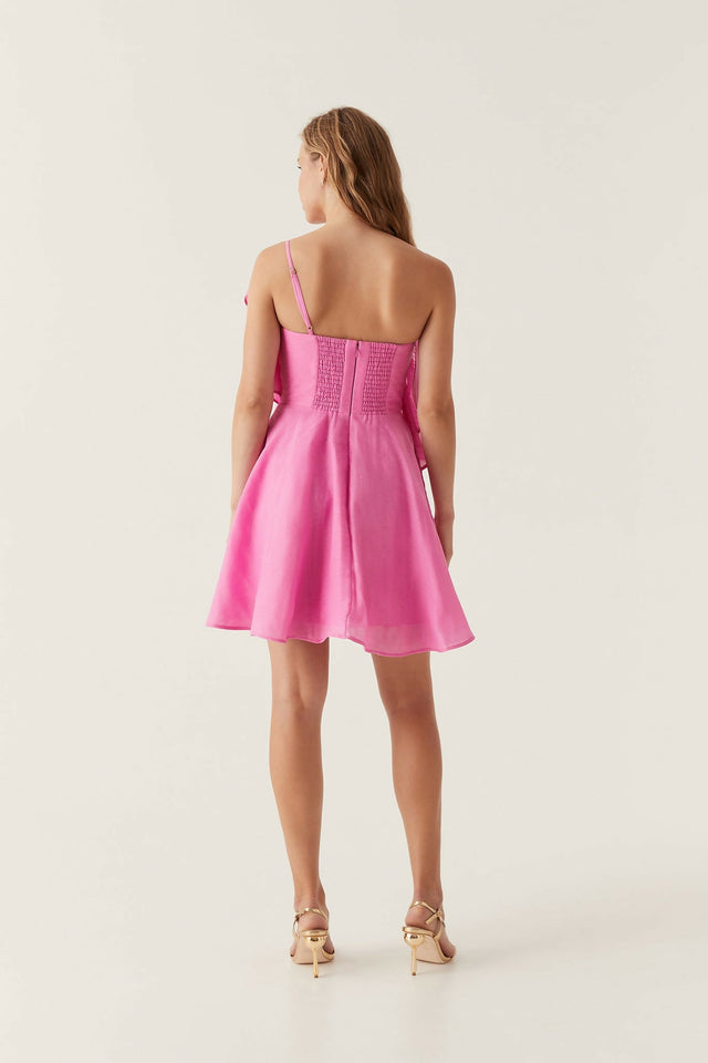 Aje Genesis Mini Dress - 8 / Pink - Dresses