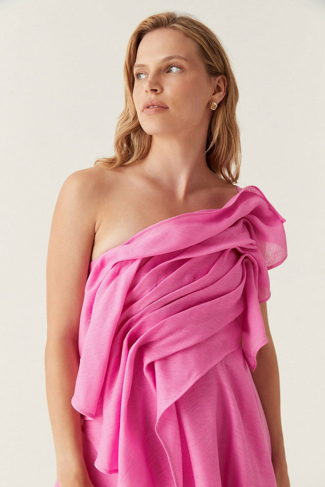 Aje Genesis Mini Dress - 8 / Pink - Dresses