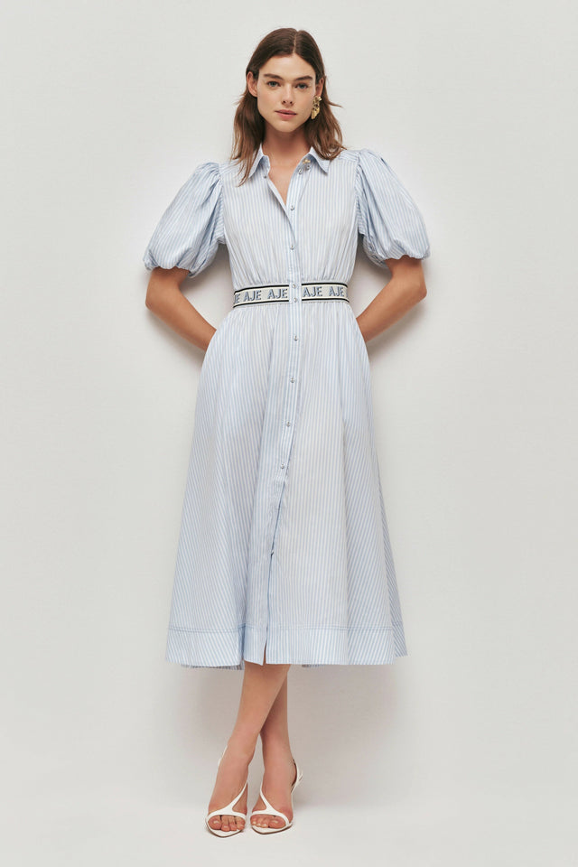 AJE Harling Logo Midi Dress - Dresses