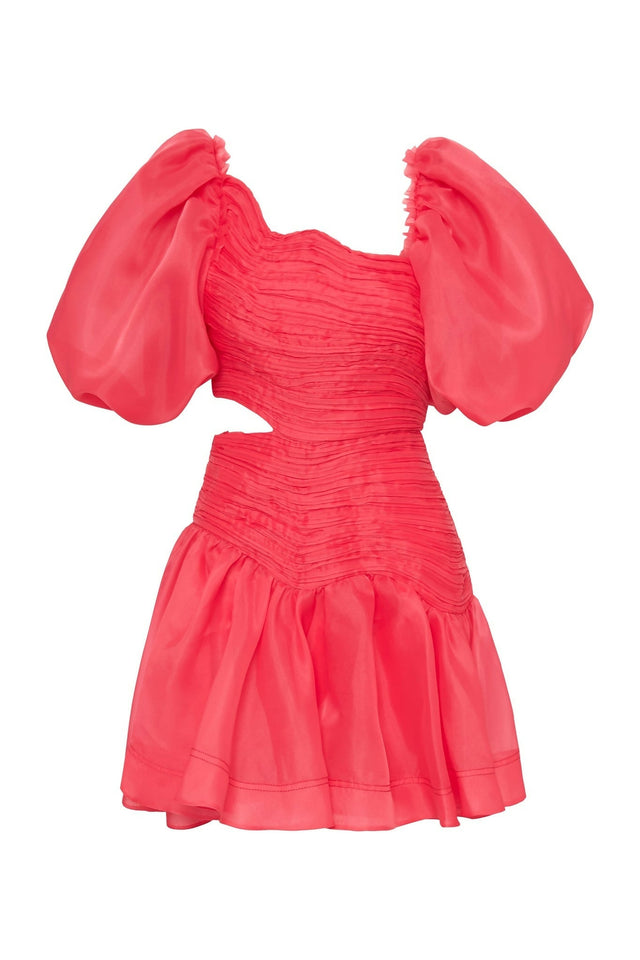 Aje Joan Puff Sleeve Mini Dress - Dresses