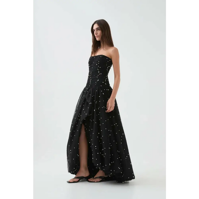 Aje Juniper Gown - 4 / Black - Dresses