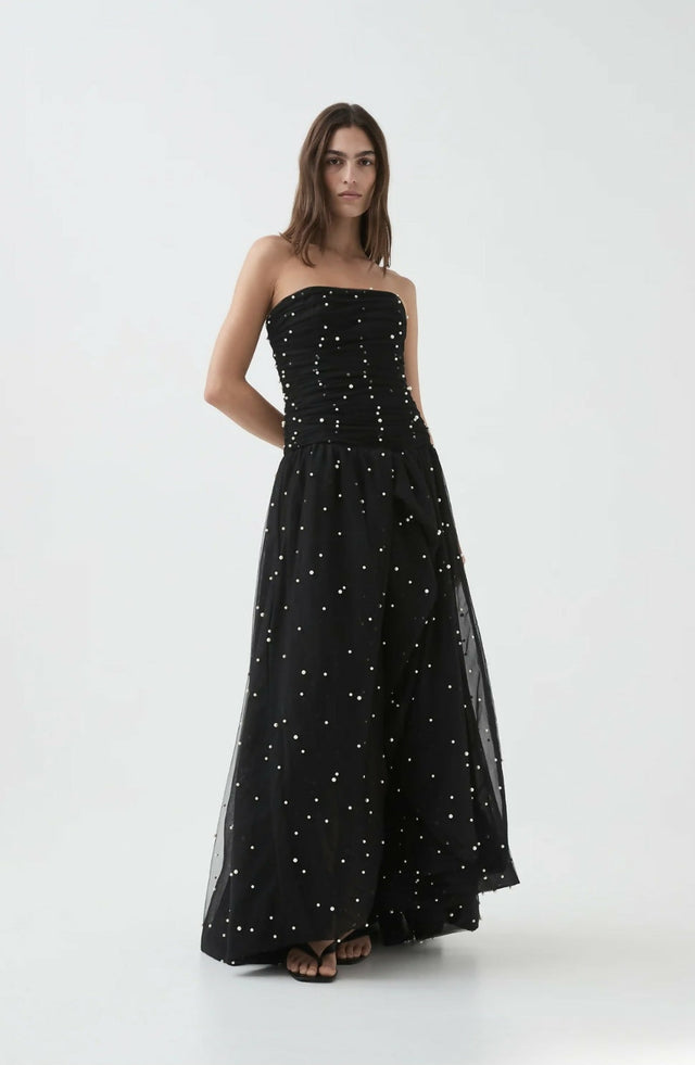 Aje Juniper Gown Size 12 - Black / 12 - Dresses