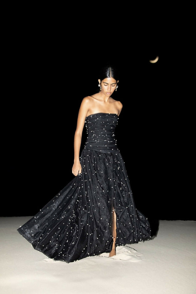 Aje Juniper Gown Size 12 - Black / 12 - Dresses
