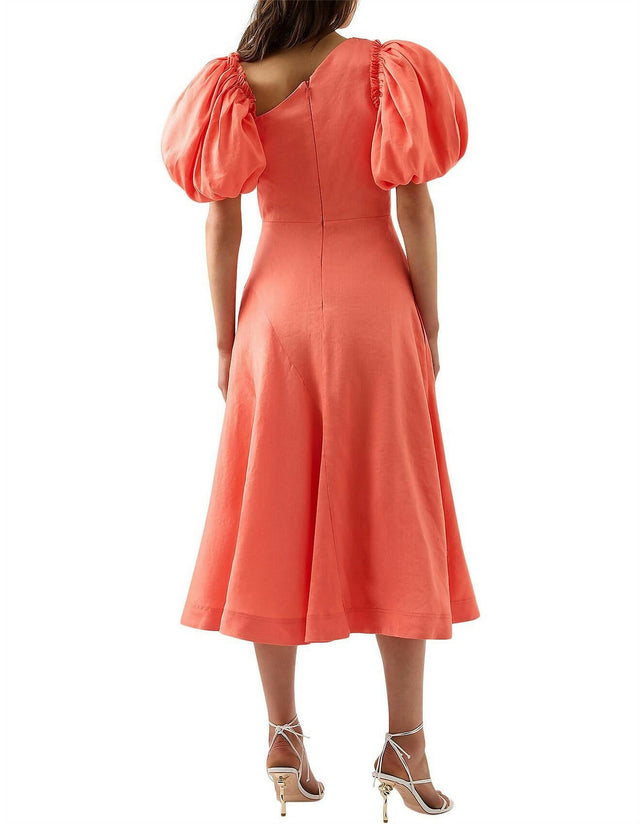 AJE - Aje Maia Coral Midi Dress
