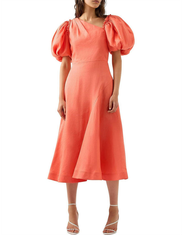 AJE - Aje Maia Coral Midi Dress