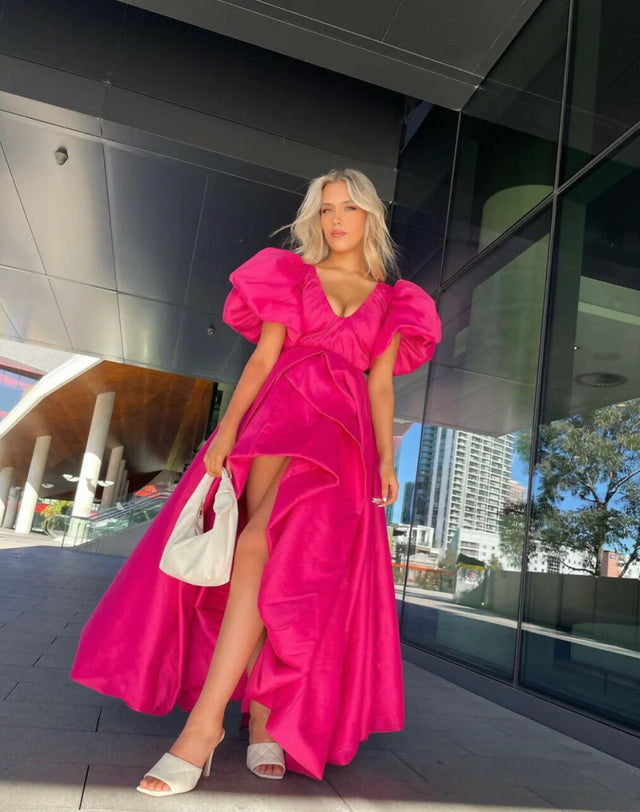 Aje Manifestation Gown - 8 / Pink - Dresses