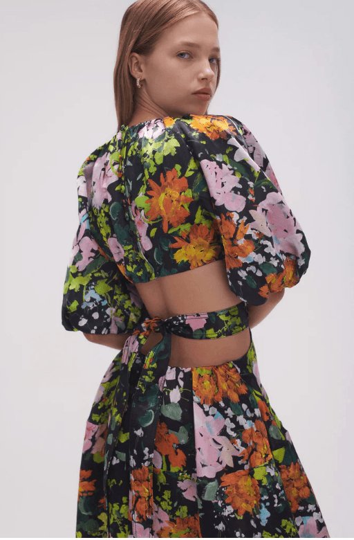 AJE - Aje Mimosa Cut Out Midi Dress