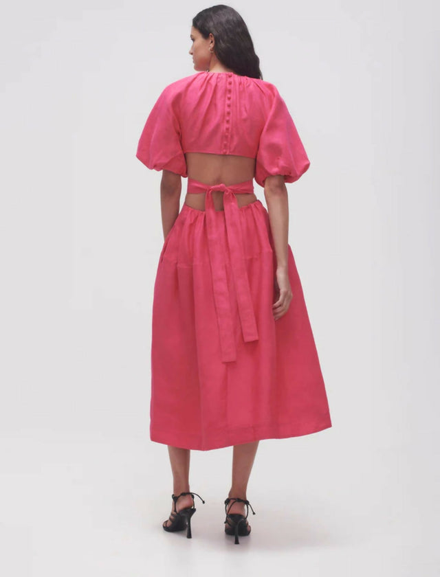 Aje Mimosa Midi - Sale - 16 / Pink - Dresses