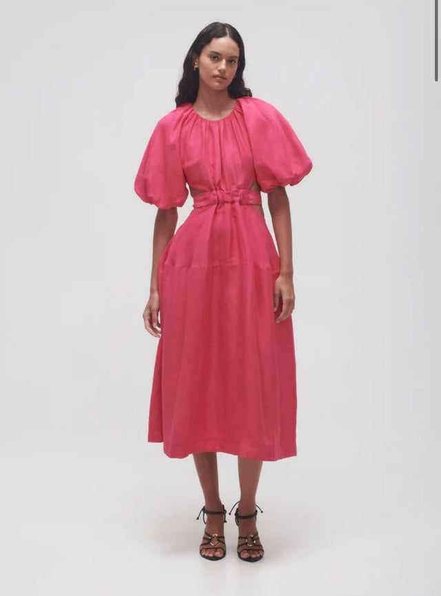 Aje Mimosa Midi - Sale - 16 / Pink - Dresses