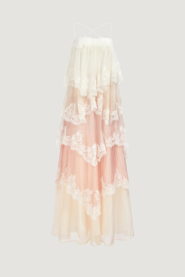 Aje Ophelia Lace Maxi Dress - Dresses