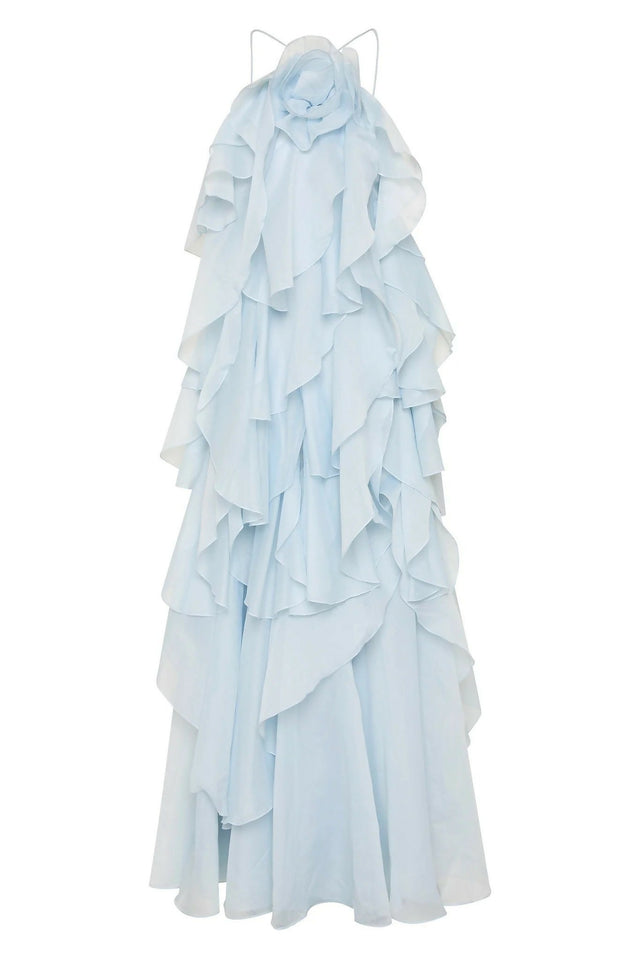 AJE Pandorea Layered Maxi Silver Blue - 6 / Blue - Dresses