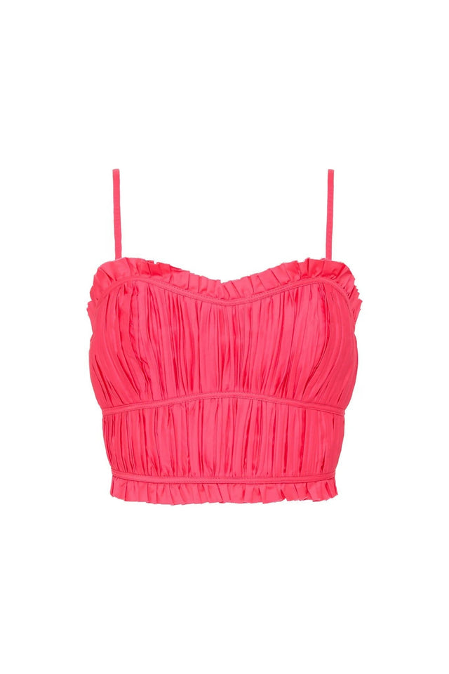 AJE - Aje Pepper Ruched Crop Bodice & Calder Mini Skirt