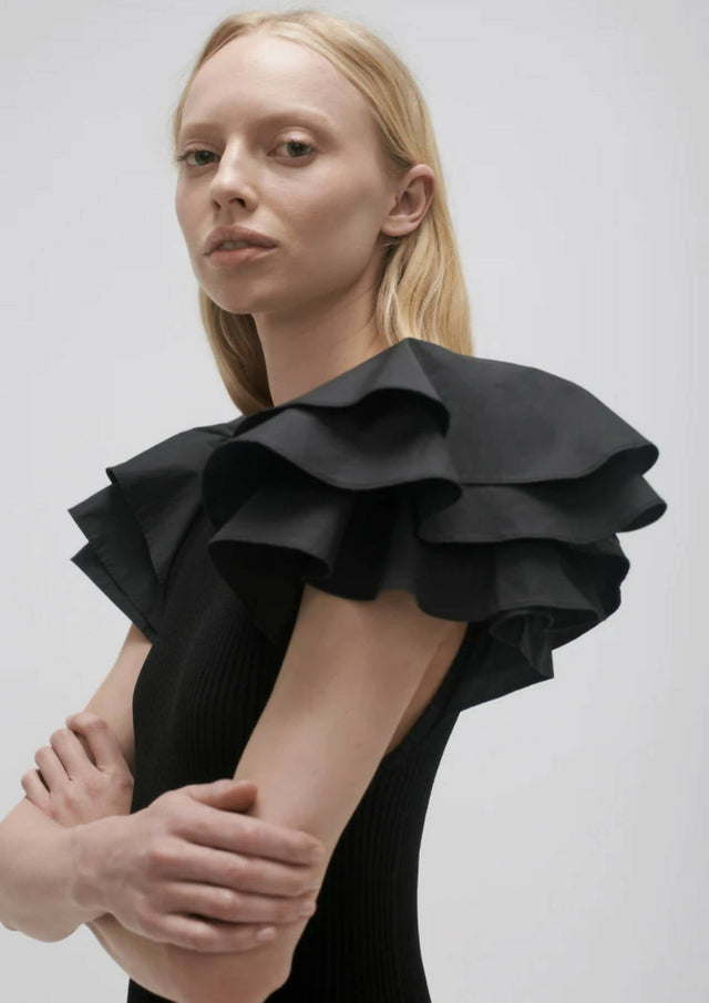 AJE - Aje Questa Puff Midi Dress