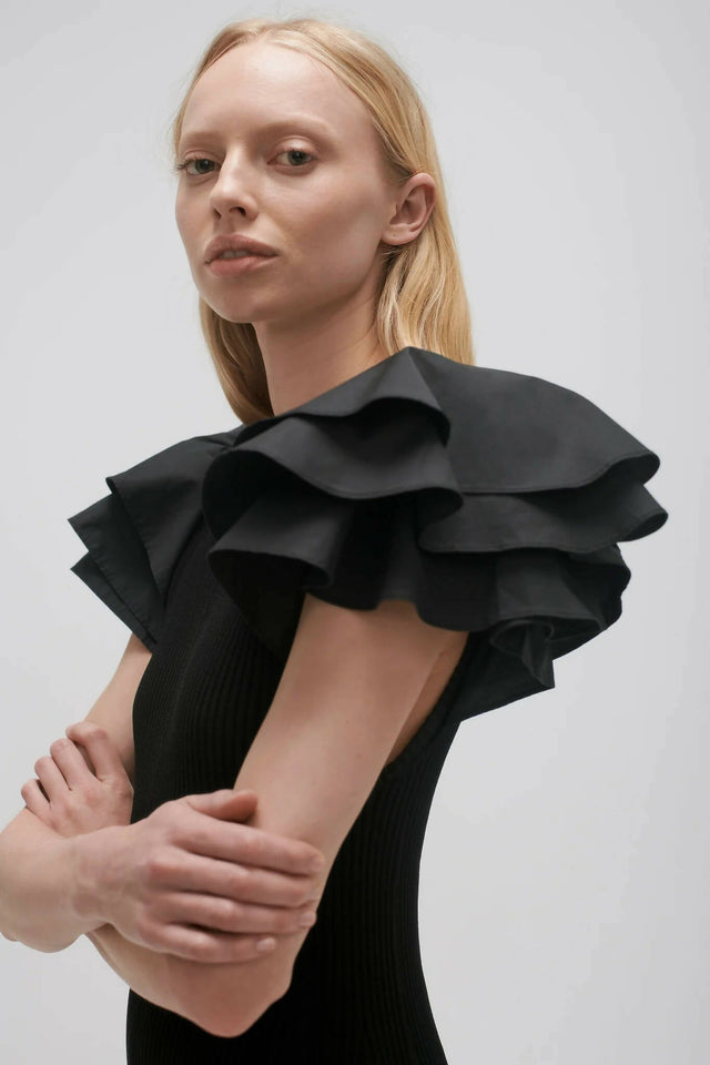 Aje Questa Puff Midi Dress - Dresses