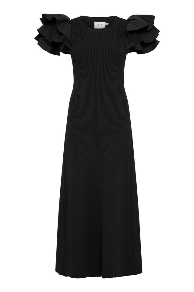 Aje Questa Puff Midi Dress - Dresses