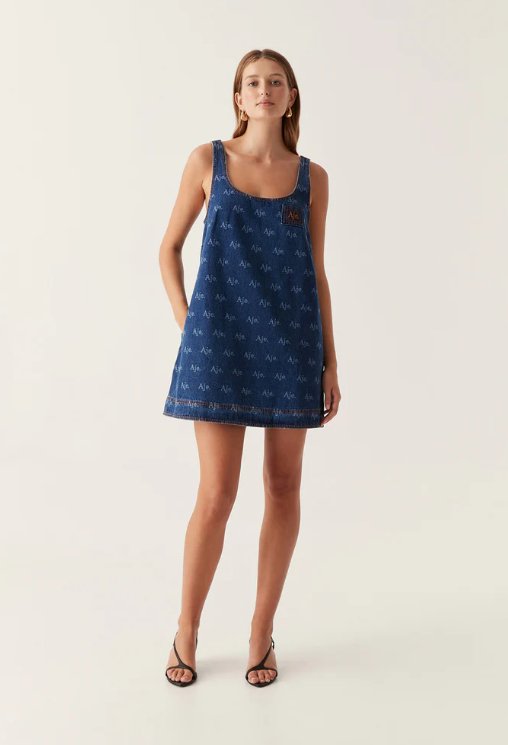 AJE - Aje Ratio Logo Mini Dress