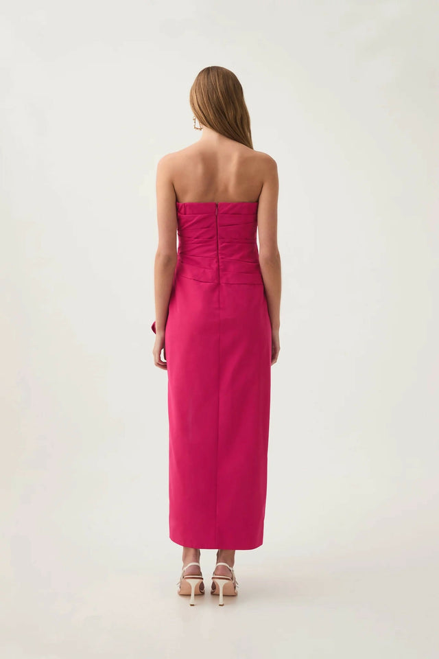 Aje Roma Draped Midi Dress Size 6 8 & 10 - Dresses