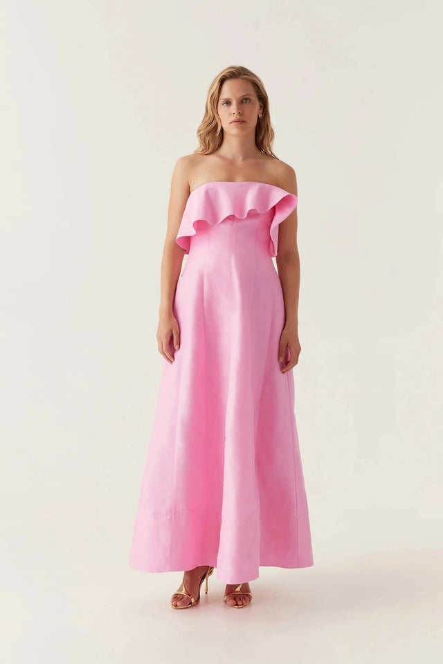 AJE - Aje Shallows Strapless Gown