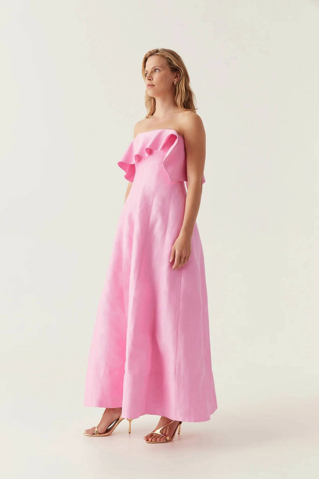 AJE - Aje Shallows Strapless Gown