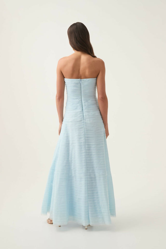 Aje Soundscape Maxi Dress in Blue Size 6 8 & 10 - Dresses