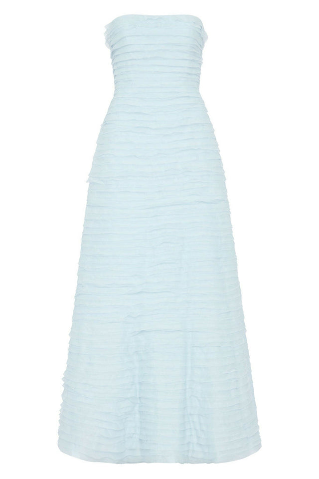 Aje Soundscape Maxi Dress in Blue Size 6 8 & 10 - Dresses