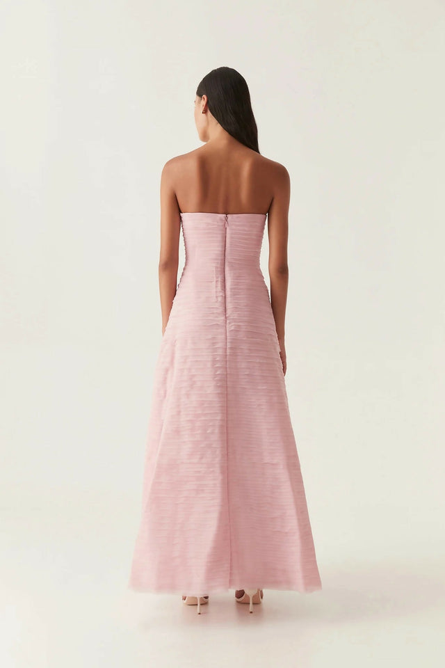 Aje Soundscape Maxi Dress in Chalk Pink Size 6 8 10 & 12 - Dresses