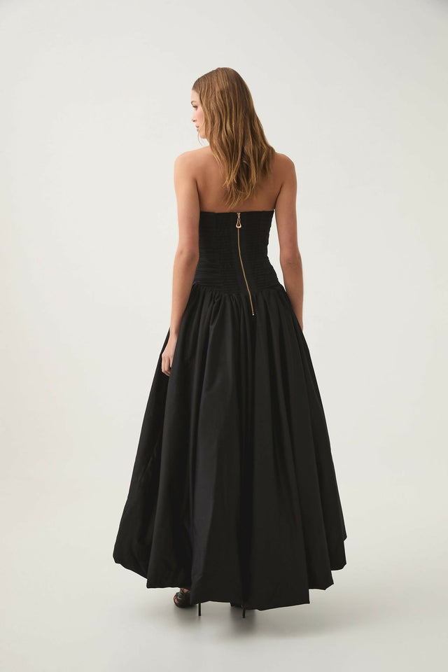 Aje Spatial Maxi Dress - 14 / Black - Dresses