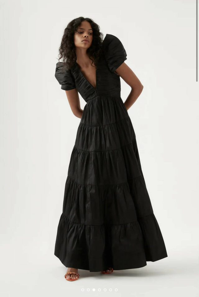 AJE - Aje Statuesque Tiered Gown