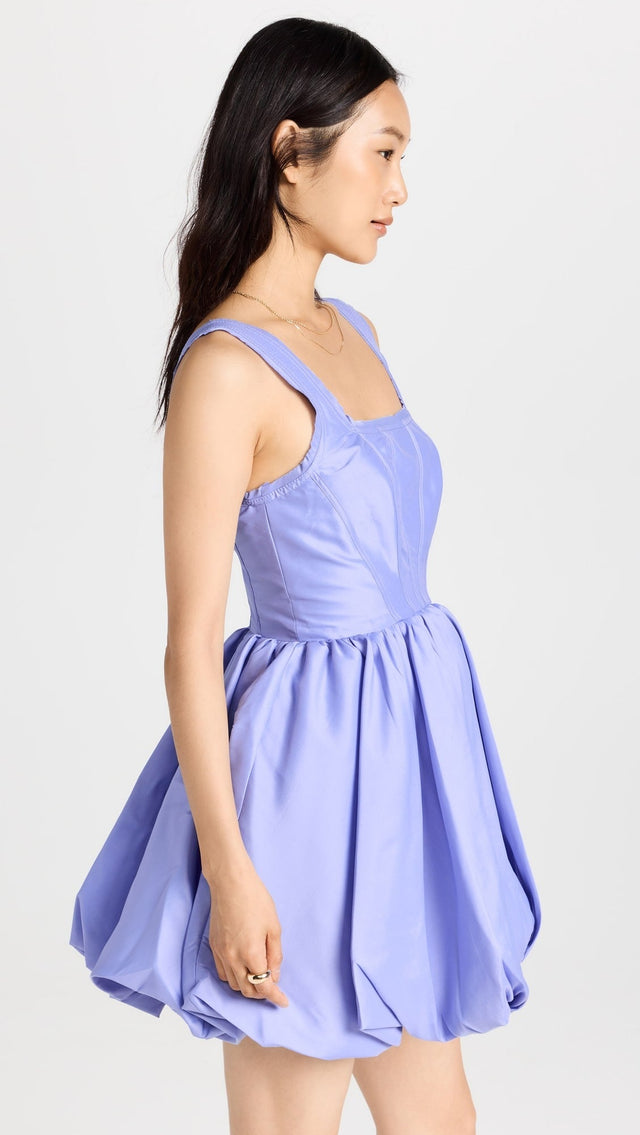 Aje Suzette Bubble Mini Dress Cool Lavender Size 8 / S - 8 / Purple - Dresses