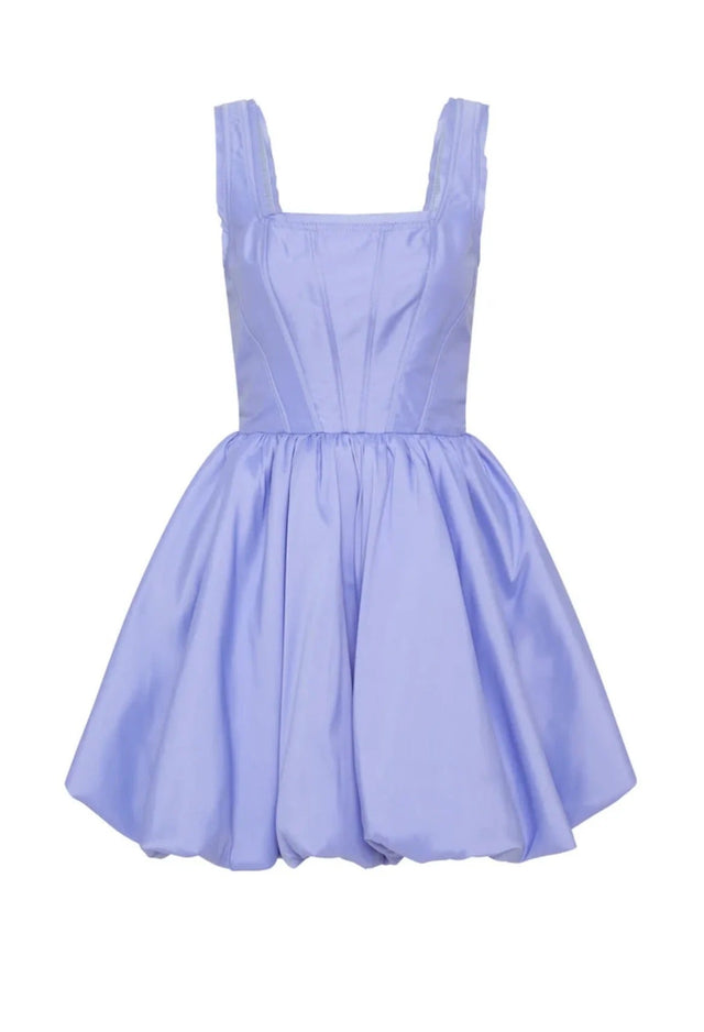 Aje Suzette Bubble Mini Dress Cool Lavender Size 8 / S - 8 / Purple - Dresses