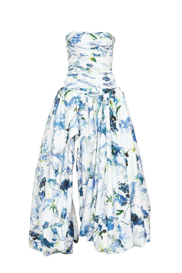 AJE - Aje Violette Bubble Hem Maxi Dress