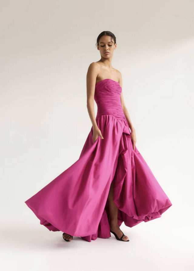 Aje Violette Bubble Hem Maxi Dress - Dresses