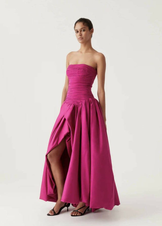 Aje Violette Bubble Hem Maxi Dress - Dresses